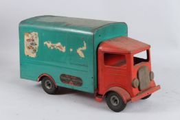 A TRI-ANG TRANSPORTER VAN No. 200, with box body. 50cms long.