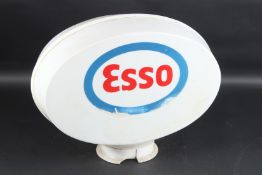 AN ESSO PLASTIC PETROL PUMP GLOBE. 33cms x 48cms.