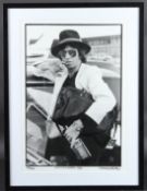 HENRY DILTZ (b.1938) Portrait of Keith Richards, 1979, silver print photograph, inscribed and