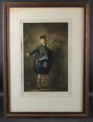 F W STEWART AFTER SIR HENRY RAEBURN 'The MacDonald' mezzotint, published by Alfred Bell & Co.
