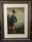 E WARDLE AFTER SIR HENRY RAEBURN 'The MacNab' mezzotint, published by Virtue & Co. London, signed in