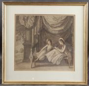 FRANCESCO BARTOLOZZI (1728-1815) AFTER DIANA BEAUCLERK The Daughters of Lady Diana Beauclerk,