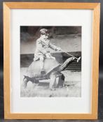 HULTON GETTY PICTURE GALLERY 'Tortoise Jockey c.1945' silver gelatin limited edition photograph 2/