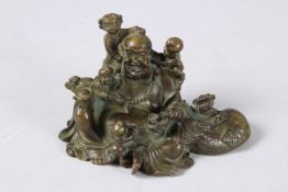 AN ANTIQUE WOODEN AND IRON ANKUSH ELEPHANT CONTROLLING TOOL. 21ins long