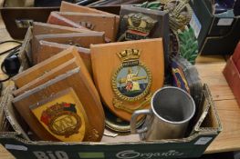 Military shields etc.
