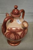 A large Spanish lustre ware ewer.