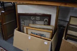 Various paintings, prints etc.