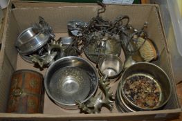 Bottle coasters, lamp holders, miniature clocks etc.