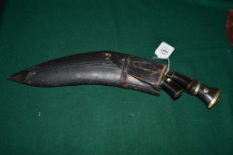 A Gurkha kukri.