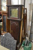 An 18th century 30 hour longcase clock.