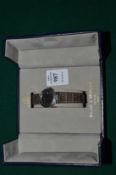 A Baume & Mercier ladies wristwatch with original box.