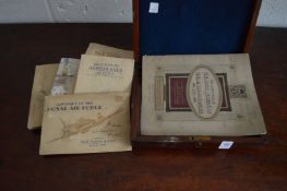 Various albums of cigarette cards.