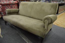 A Victorian two seater settee.