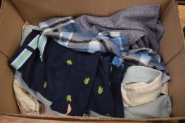 A box of clothing.