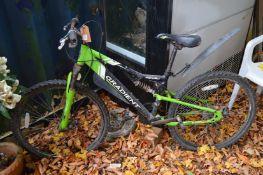 A gents mountain bike.