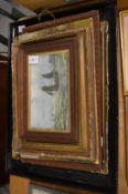 A small group of 19th century and later oil paintings.