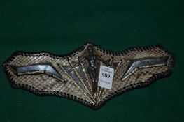 Santos, a stylish Art Deco design buckle.