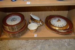 Part dinner service.