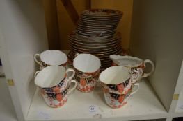 A group of Royal Crown Derby Imari china.