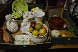 Decorative china etc.