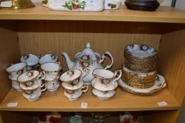A quantity of Royal Albert Celebration teaware.