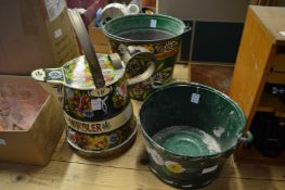 Three items of barge ware.