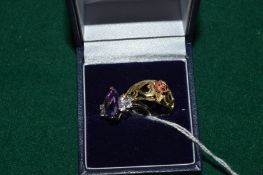 Two decorative rings.