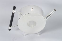 A LARGE CHRISTOPHER DRESSER DESIGN POLO MINT TEAPOT.