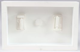 SIR EDUARDO PAOLOZZI KBE, RA, HRSA, (SCOTTISH 1924-2005) Three element relief, plaster cast, in