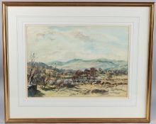 ALEXANDER MACPHERSON (1904-1970) Mountain landscape, watercolour 33 X 45.5cm