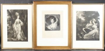 AFTER JOHN HOPPNER (1758-1810) 'Marianne & Amelia Daughters of Sir T Frankland OB 1785 & 1800'