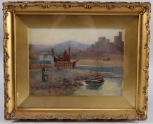 WILLIE STEPHENSON (1857-1938) View of Conway Castle, Wales watercolour, signed, 18 x 25cm