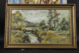 JOANNE THOMSON (1935-2024) Twelve landscapes, oils on canvas and canvas boards, various sizes