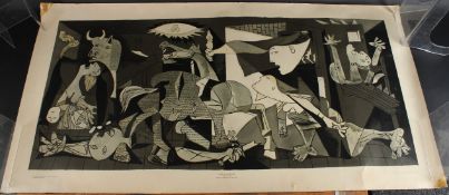 AFTER PICASSO 'Guernica 1937' original lithographic print by SMEETS 1964, unframed and rolled (a/