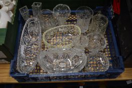 A small group of glassware.