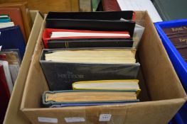 Stamps and first day covers GB and world in various albums.