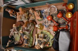 Decorative ornaments and other items.