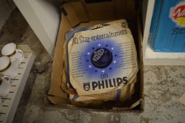 A small group of gramophone records.