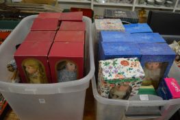 Boxed collectors dolls etc.