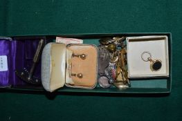 A fob seal and other items.