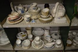 A quantity of decorative and household china.