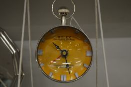A novelty ball clock.