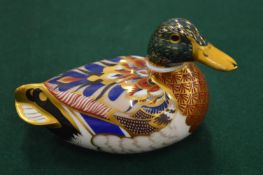 Crown Derby mallard.