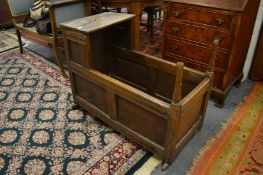 An early oak cradle.