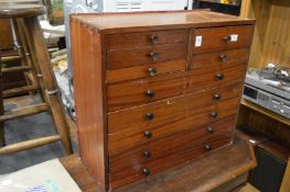Table top tool chest with contents.