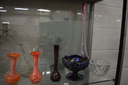 Decorative glassware.
