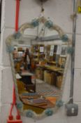 A good small Venetian style wall mirror.