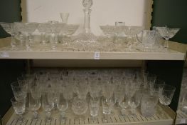 Quantity of Waterford Lismore and other glassware.