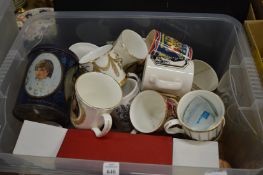 Royal Commemorative and other china.