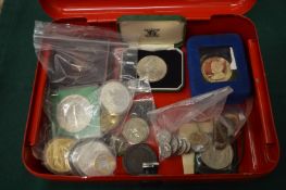 A collection of Commemorative and other coins.